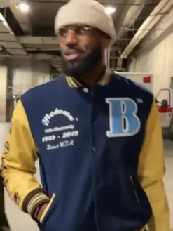 LeBron James Styled Zhuri Nova Ann Marie James varsity Jacket