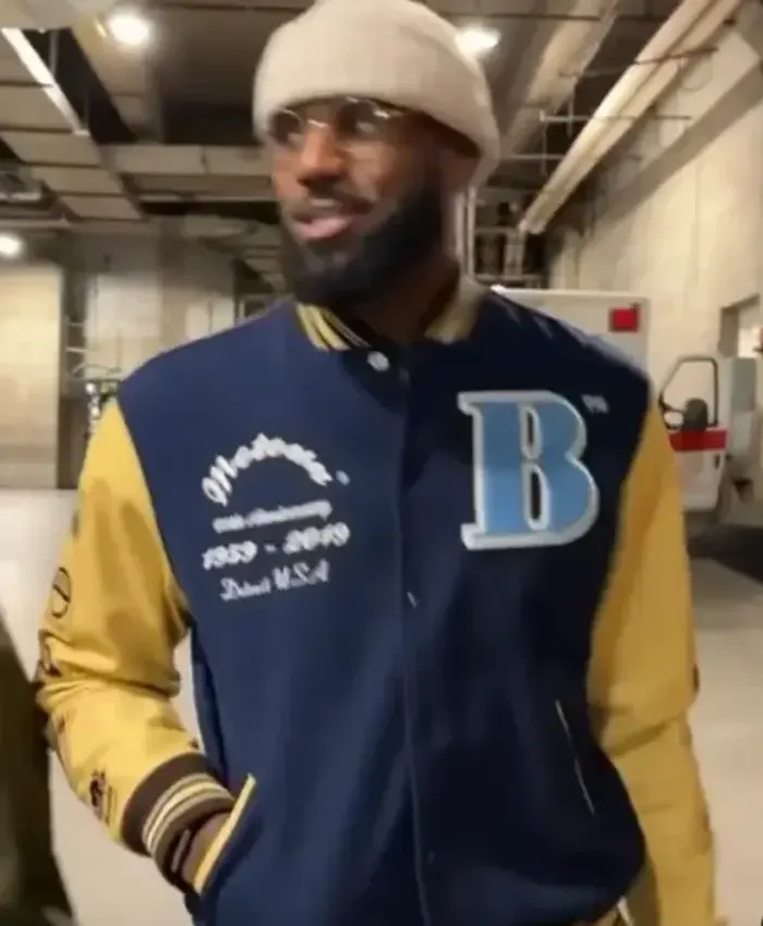 LeBron James Styled Zhuri Nova Ann Marie James varsity Jacket
