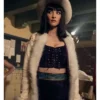 Lera Abova One Piece S02 White Fur Leather Coat