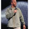 Lewis Hamilton Lululemon Media Event Grey Cotton Jacket