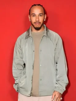Lewis Hamilton Lululemon Media Event Grey Jacket