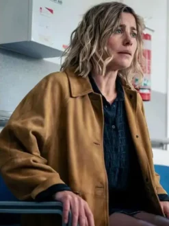 Lillian Vandenberg Dear Life Brown suede leather Jacket
