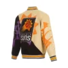 Madison Nelson Phoenix Suns Split All Over Varisty Jacket 2