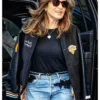 Mariska Hargitay Varsity Jacket