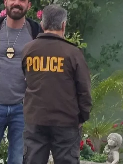 Lieutenant Dane Dumars Movie The RIP 2026 Matt Damon Brown Police Jacket