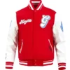 Memphis Grizzlies City Edition Chenille Red Varsity Jacket