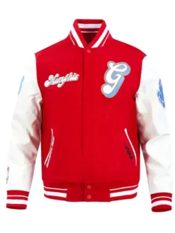 Memphis Grizzlies City Edition Chenille Red Varsity Jacket