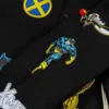 Men Marvel Team X Varsity Black Jacket