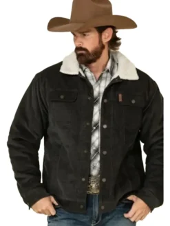 Men’s Charcoal Yellowstone Corduroy Jacket