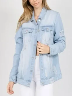Mercedeh Javid The Valley Persian Style Denim Jacket