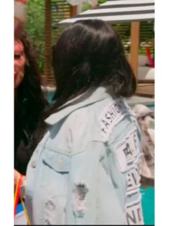 Mercedeh Javid The Valley Persian Style S01 Patchwork Denim Jacket
