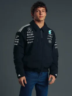 Mercedes Adidas Black F1 Jacket