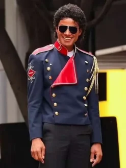 Michael Jaafar Jackson Blue Jacket