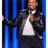 Mike Epps Delusional 2026 Mike Epps Black Leather Jacket