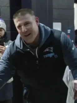 Mike Vrabel Blue Fleece Vest
