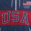 Milano Cortina 2026 Winter Olympics Gap Team USA Navy Oversized Anorak Jacket
