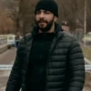 Mohammed Nour Oklah Land of Sin Black Puffer Jacket