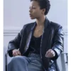 Harper Stern Tv Series Industry 2026 Myha’la Black Leather Trench Coat