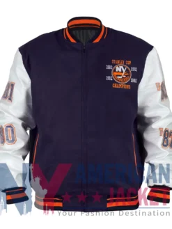 NY Championship Islanders Varsity Jacket