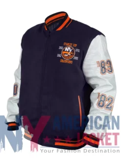 NY Islanders Championship Varsity Jacket