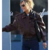 NYC 2026 Bella Hadid Brown Jacket