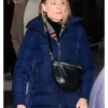 NYC 2026 Jodie Foster Puffer Navy Blue Jacket
