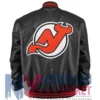 New Jersey Black Devils Bomber Leather Jacket