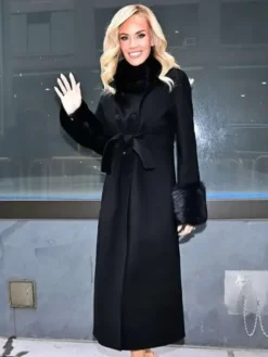 New York City 2026 Jenny McCarthy Black Coat