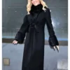 New York City 2026 Jenny McCarthy Black Wool Coat