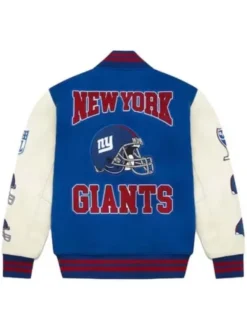 New York Giants OVO Varsity Blue Jacket