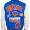 New York Knicks Turn It Up Varsity Jacket