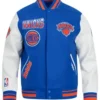 New York Knicks Turn It Up Varsity Jacket