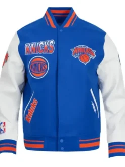 New York Knicks Turn It Up Varsity Jacket