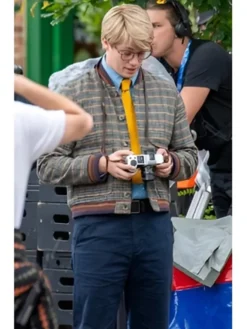 Nicholas Galitzine Movie The Sheep Detectives 2026 Elliot Matthews Wool Jacket