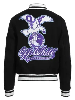 OFF-White Eagle Varsity Jackets