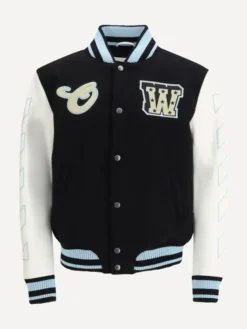 OFF-White Star Logo Varsity Jacket
