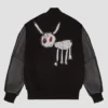 OVO For All The Dogs Drake Varsity Jacket Black
