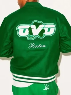 OVO x NBA Celtics Varsity Green Jacket