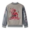 Off White X Ac Milan Grey Jacket