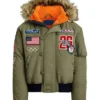 Olympic 2026 Team USA Green Bomber Jacket