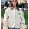 Paris Fashion Week Dina Ayada Leather Jacket
