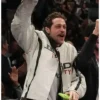Pete Davidson Monday Night RAW White Leather Jacket