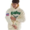 Philadelphia Eagles Hoodie Cream