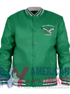Philadelphia Eagles Varsity Bradley Cooper Green Jacket