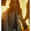 Ponies Emilia Clarke White Trench Coat