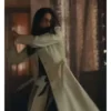 Ponies Emilia Clarke White Trench Coat
