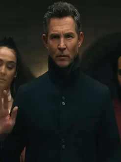 Shawn Hatosy Movie Ready or Not 2 grey jacket