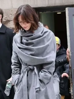 Jordan Bennett Tv Series The Beauty 2026 Rebecca Hall Grey Coat