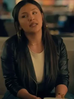 Relationship Goals Annie Gonzalez Black Leather Jacket