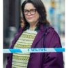 Ruth Jones Run Away Purple Hooded Jacket